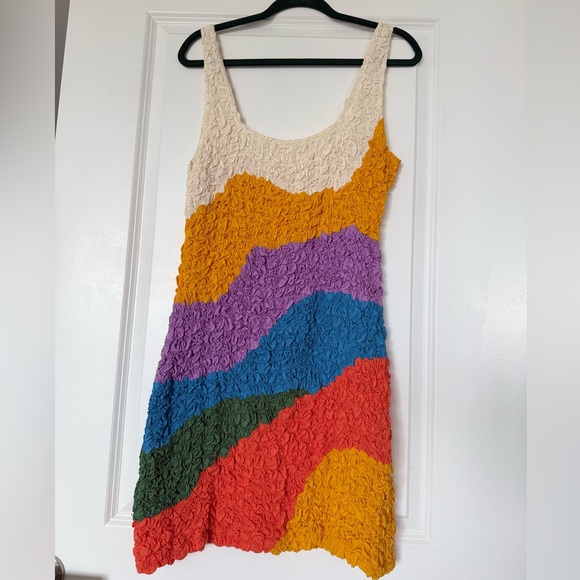 EUC Mara Hoffman Womens Laura Dress Print XL - Picture 7 of 10